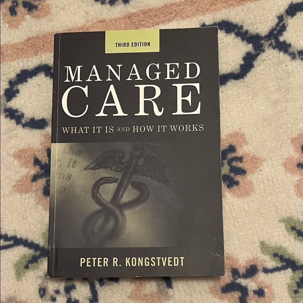 Managed Care Book - Third Edition